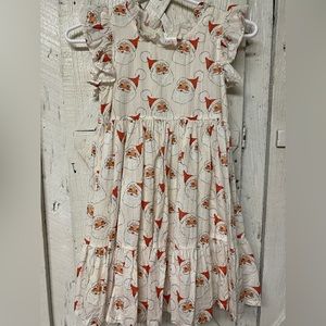 Pink Chicken Santa dress